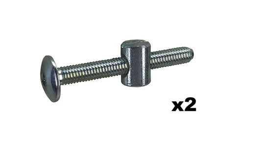 Spare beds screw #6 6mm 6x80mm 4x 80mm M6 Ø1/4" x 3 1/8"