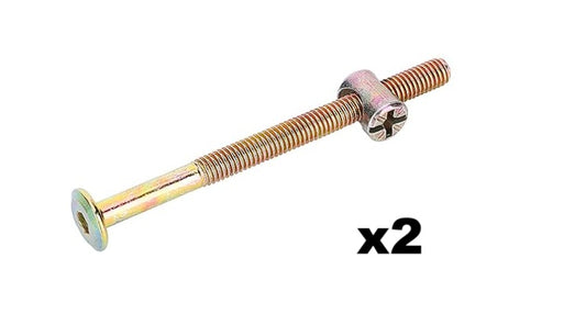 M6 furniture bolts #6 6mm 6x100mm 4x 100mm M6 Ø1/4" x 4"