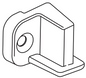 Sketch of spare part compatible with IKEA 10006200