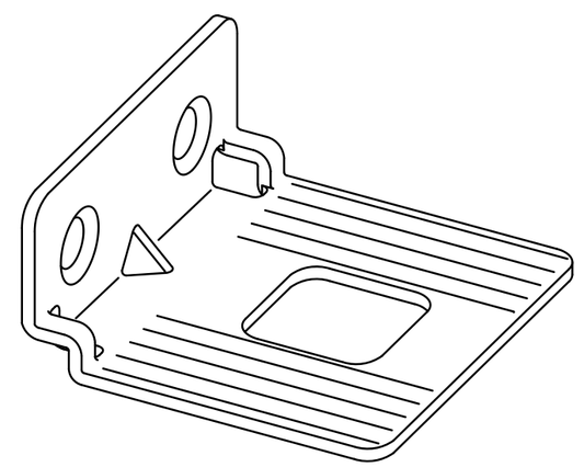 Sketch of spare part compatible with IKEA 10032274