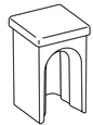 Ricambio IKEA 10045539/10048814 (1x)