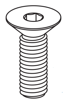 Część zamienna IKEA 10080955 (4x) - Szkic