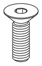 Część zamienna IKEA 10080955 (4x) - Szkic