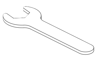 Technical drawing of spare part compatible with IKEA 109793