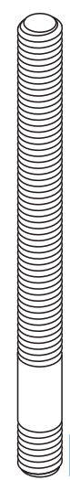 Technical drawing of spare part compatible with IKEA 115302