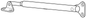 Technical drawing of spare part compatible with IKEA 115307