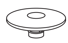 Technical drawing of spare part compatible with IKEA 117112