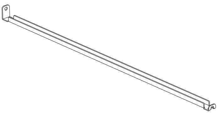 Technical drawing of spare part compatible with IKEA 118301
