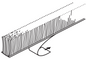 Technical drawing of spare part compatible with IKEA 118312