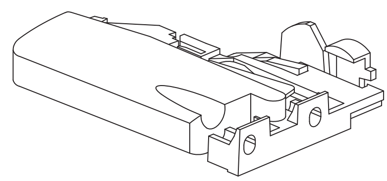 Technical drawing of spare part compatible with IKEA 120161