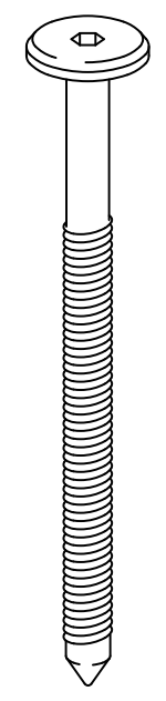 IKEA Ersatzteil 120228 (4x) - Skizze