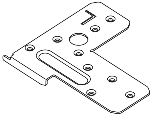 Technical drawing of spare part compatible with IKEA 120322