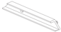 Technical drawing of spare part compatible with IKEA 121008