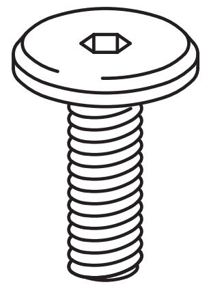 Część zamienna IKEA 123100 (4x) - Szkic