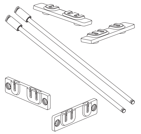 Technical drawing of spare part compatible with IKEA 123280