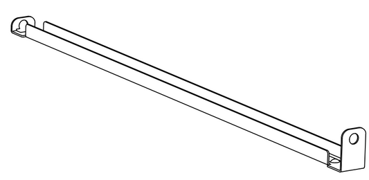 Technical drawing of spare part compatible with IKEA 123771