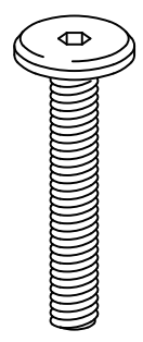 Spare part compatible with IKEA 124539 (x4) - Diagram