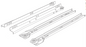 Technical drawing of spare part compatible with IKEA 130501