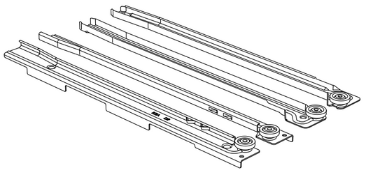 Technical drawing of spare part compatible with IKEA 130888