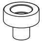 Technical drawing of spare part compatible with IKEA 139369