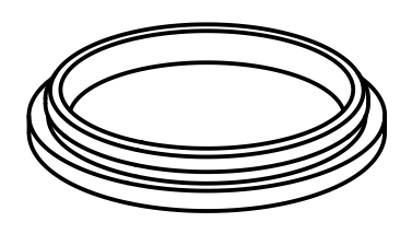 Technical drawing of spare part compatible with IKEA 139994