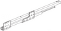 Technical drawing of spare part compatible with IKEA 147239
