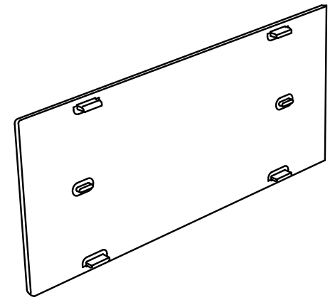 Technical drawing of spare part compatible with IKEA 157355