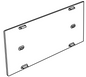 Technical drawing of spare part compatible with IKEA 157355