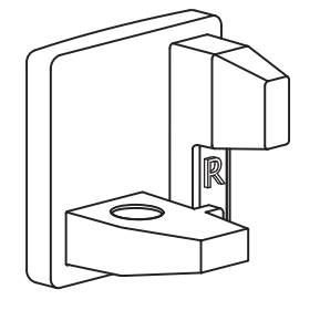 Technical drawing of spare part compatible with IKEA 192714