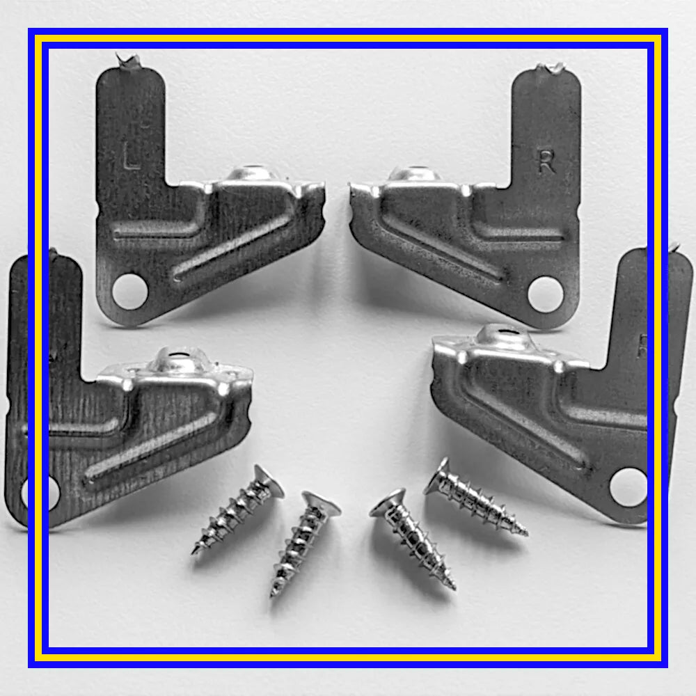 Soportes para estantes Besta IKEA con tornillos (x10)