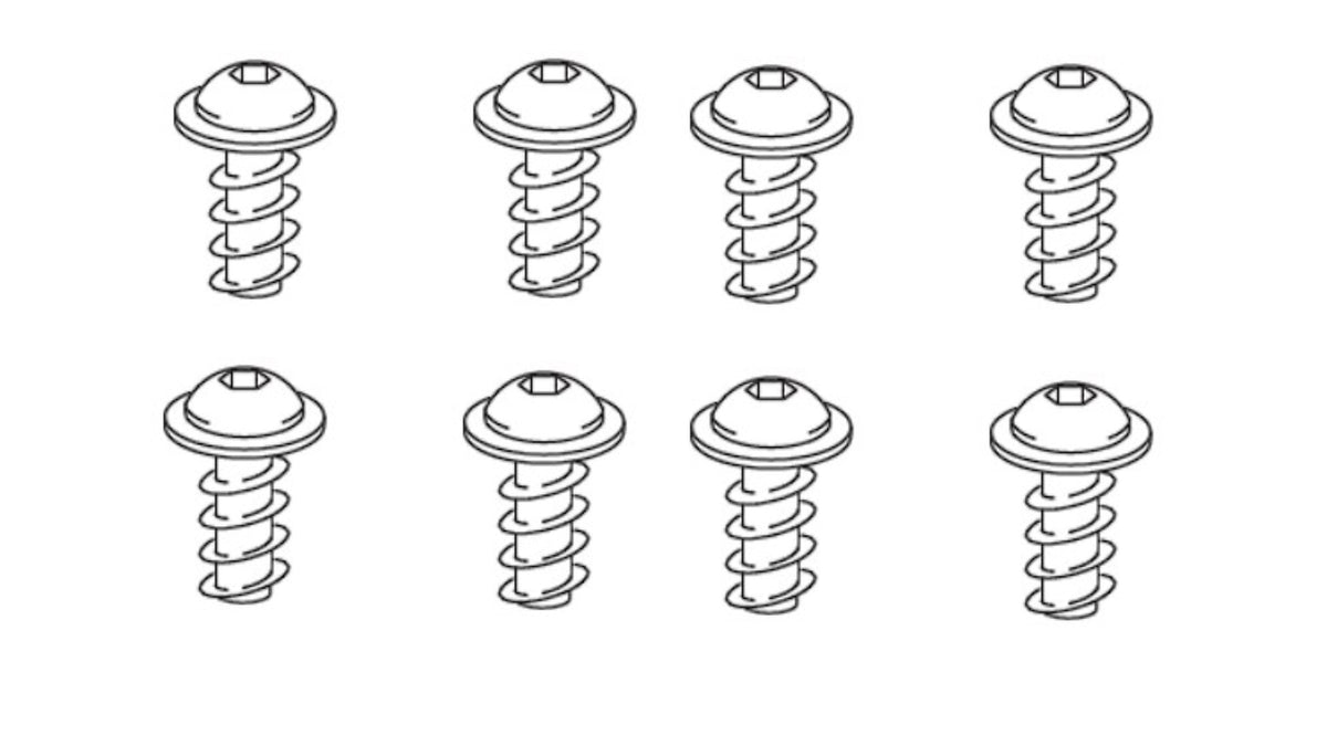 IKEA 142578 Screw, 7x4mm - Spare part