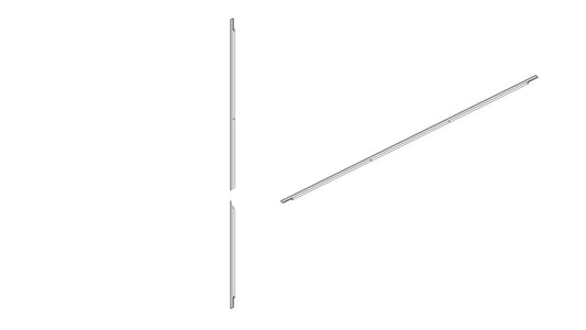 IKEA 10109638 Cover Profile 2360mm - Cache Copertura Cubierta Profilabdeckung