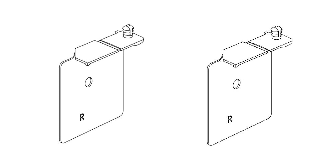 Compatible with IKEA 10115937 Lock Bracket