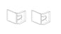 IKEA 10115998 Cover 75x58x55mm - Couvercle Coperchio Tapa Deckel 75 x 58 x 55
