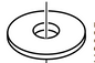 IKEA 118085 (4x) - Furniture fixing screws