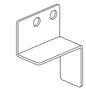 Replacement right black metal bracket IKEA 139297