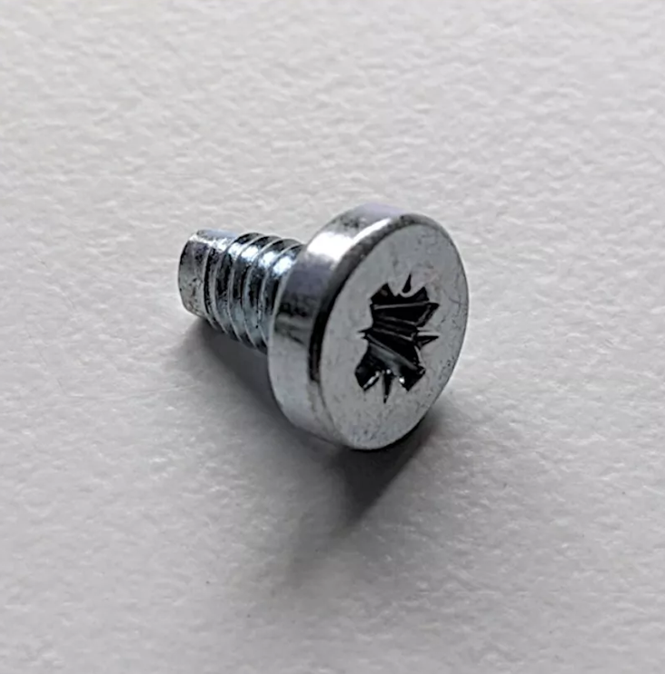 Screw ref 117327 for IKEA MALM and HEMNES bed frame reinforcement.