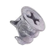 Set of 4 IKEA 103430 / 122741 cam lock nuts, zinc finish.