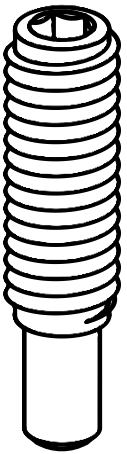 Technical drawing of spare part compatible with IKEA 10055656