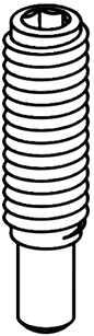 Technical drawing of spare part compatible with IKEA 10055656