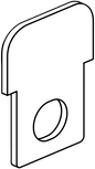 Technical drawing of spare part compatible with IKEA 10060813