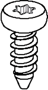 Technical drawing of spare part compatible with IKEA 10067953