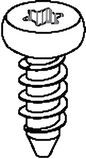 Technical drawing of spare part compatible with IKEA 10067953