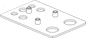 Diagram of spare part compatible with IKEA 10106760