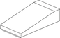 Technical drawing of spare part compatible with IKEA 104855