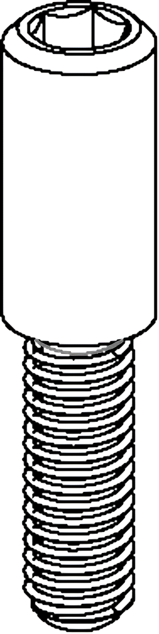 Technical drawing of spare part compatible with IKEA 121002