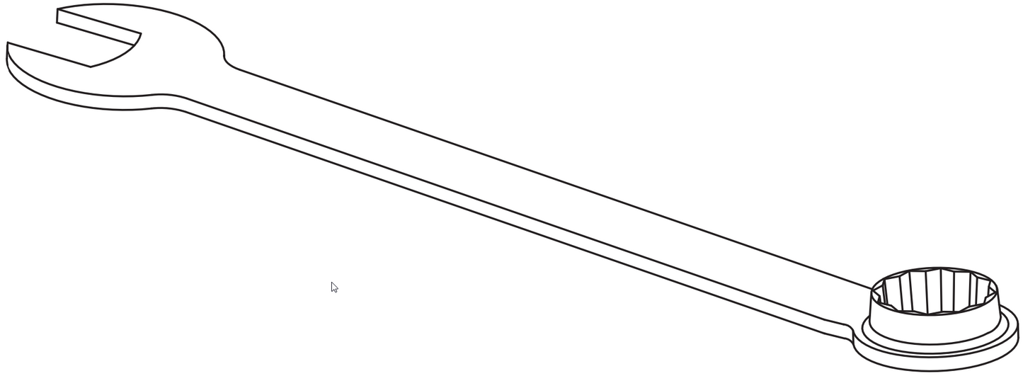 Technical drawing of spare part compatible with IKEA 128632