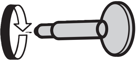 Ricambio IKEA 157973 (6x) - Schizzo