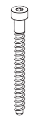 Screw 5 x 55 mm — pack of 4 - Get Pro Parts
