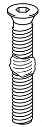 Screw 6 x 33 mm — pack of 4 - Get Pro Parts